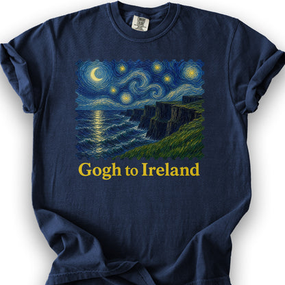 Gogh To Ireland T-Shirt - True Navy
