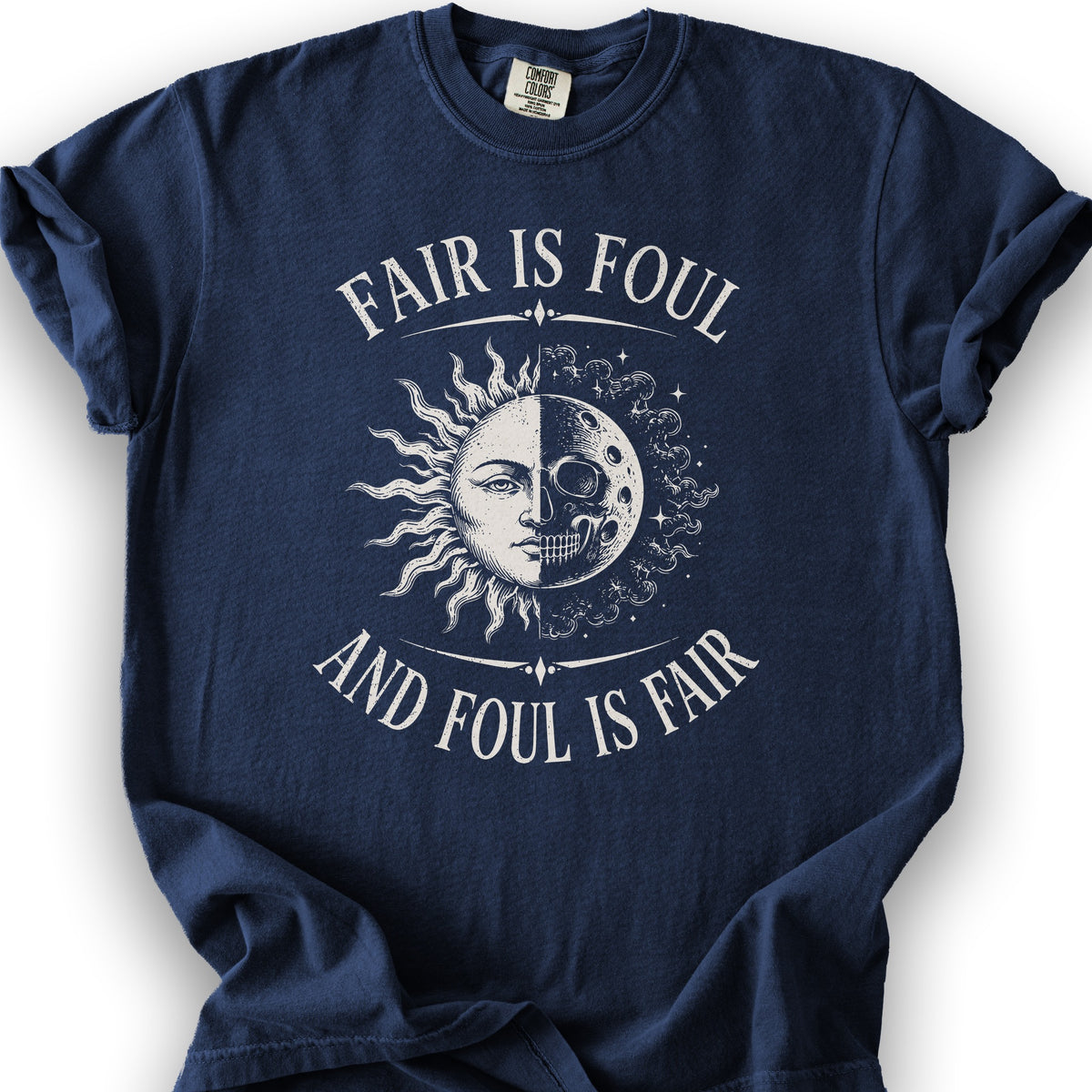 Fair Is Foul MacBeth T-Shirt - True Navy