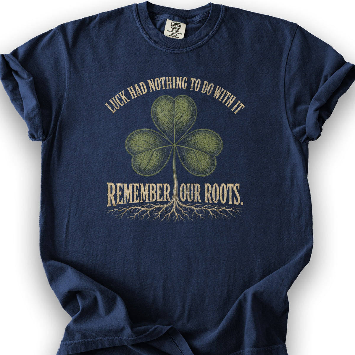 Remember Our Roots T-Shirt - True Navy