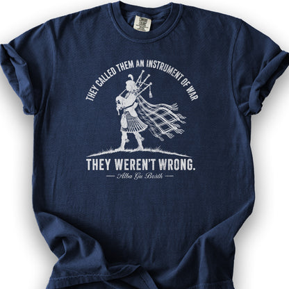 Instrument of War T-Shirt - True Navy