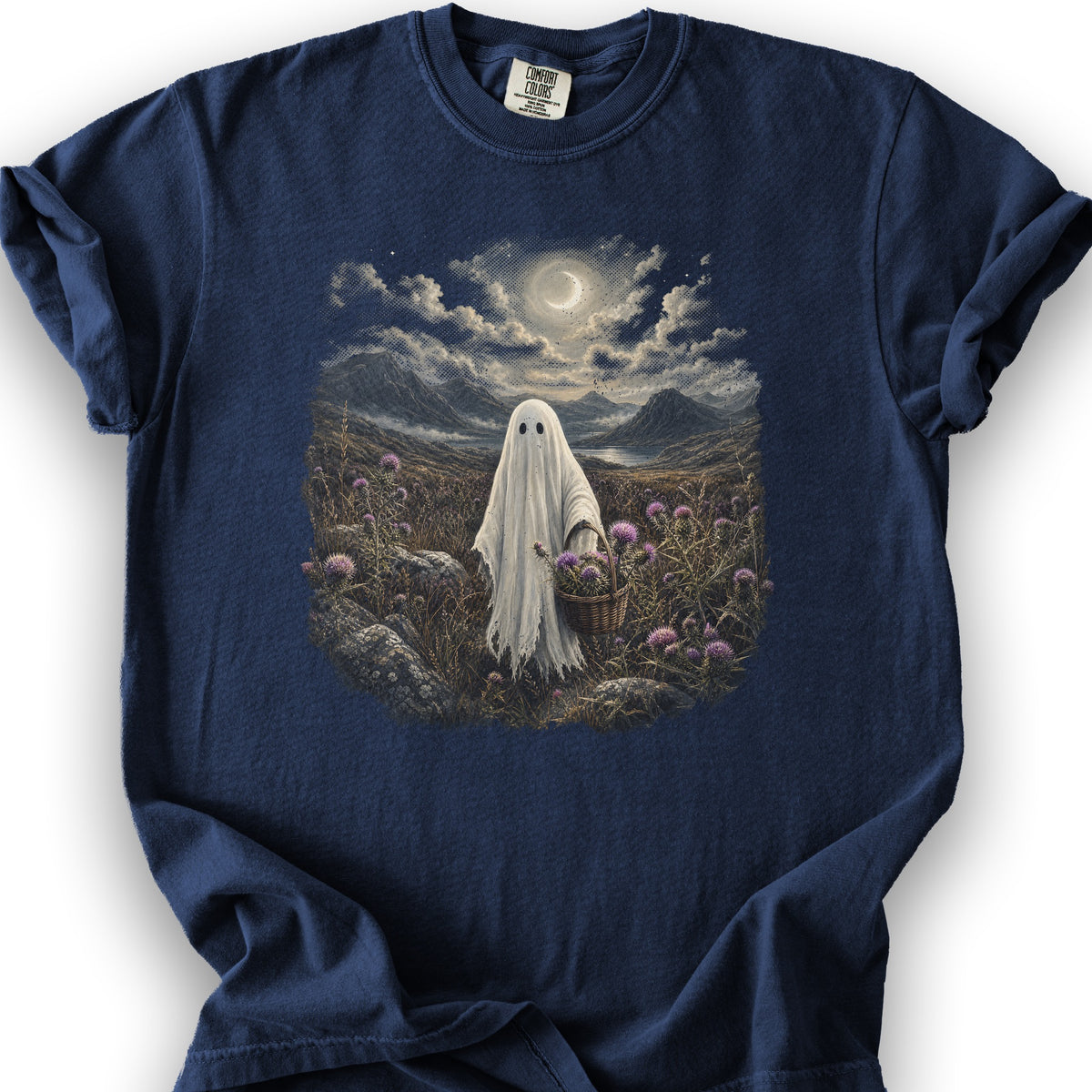 Ghost In the Glen T-Shirt - True Navy