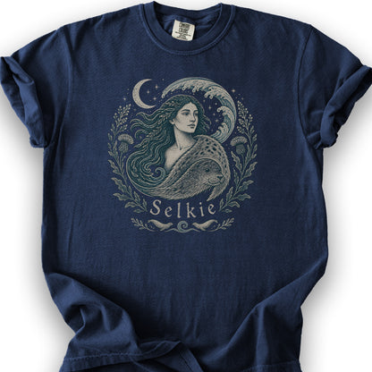 Moonlit Selkie T-Shirt - True Navy