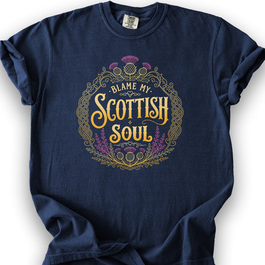 My Scottish Soul T-Shirt - True Navy
