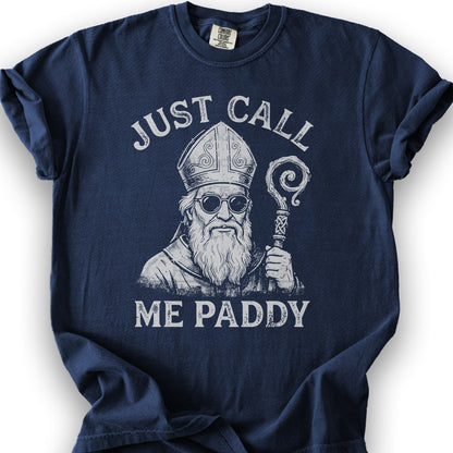 Just Call Me Paddy T-Shirt - True Navy