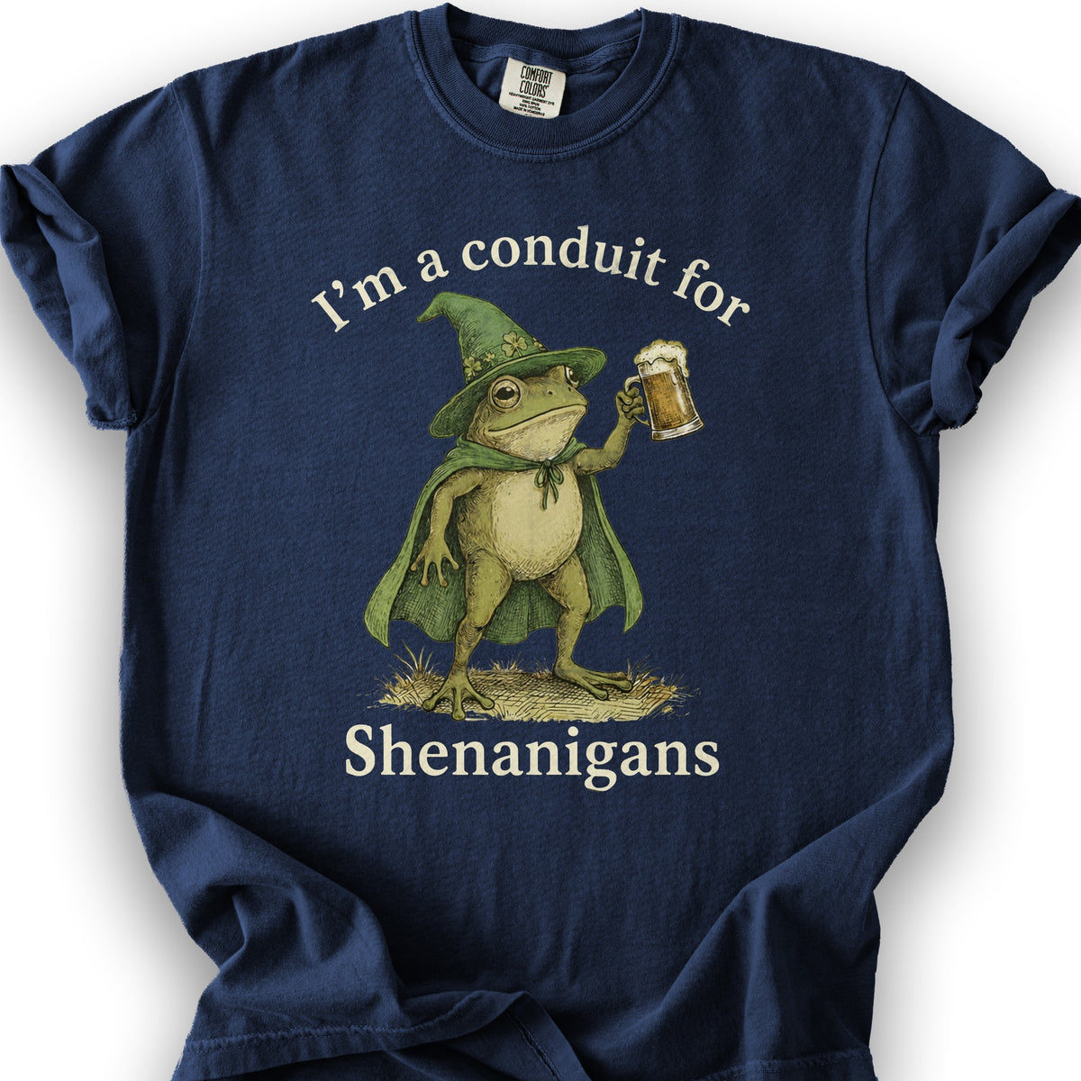 Frog Shenanigans Conduit T-Shirt - True Navy