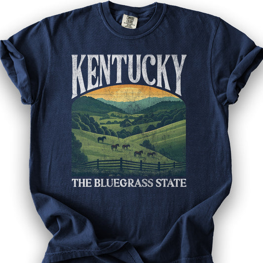 Kentucky "Big and Bold" T-Shirt - True Navy