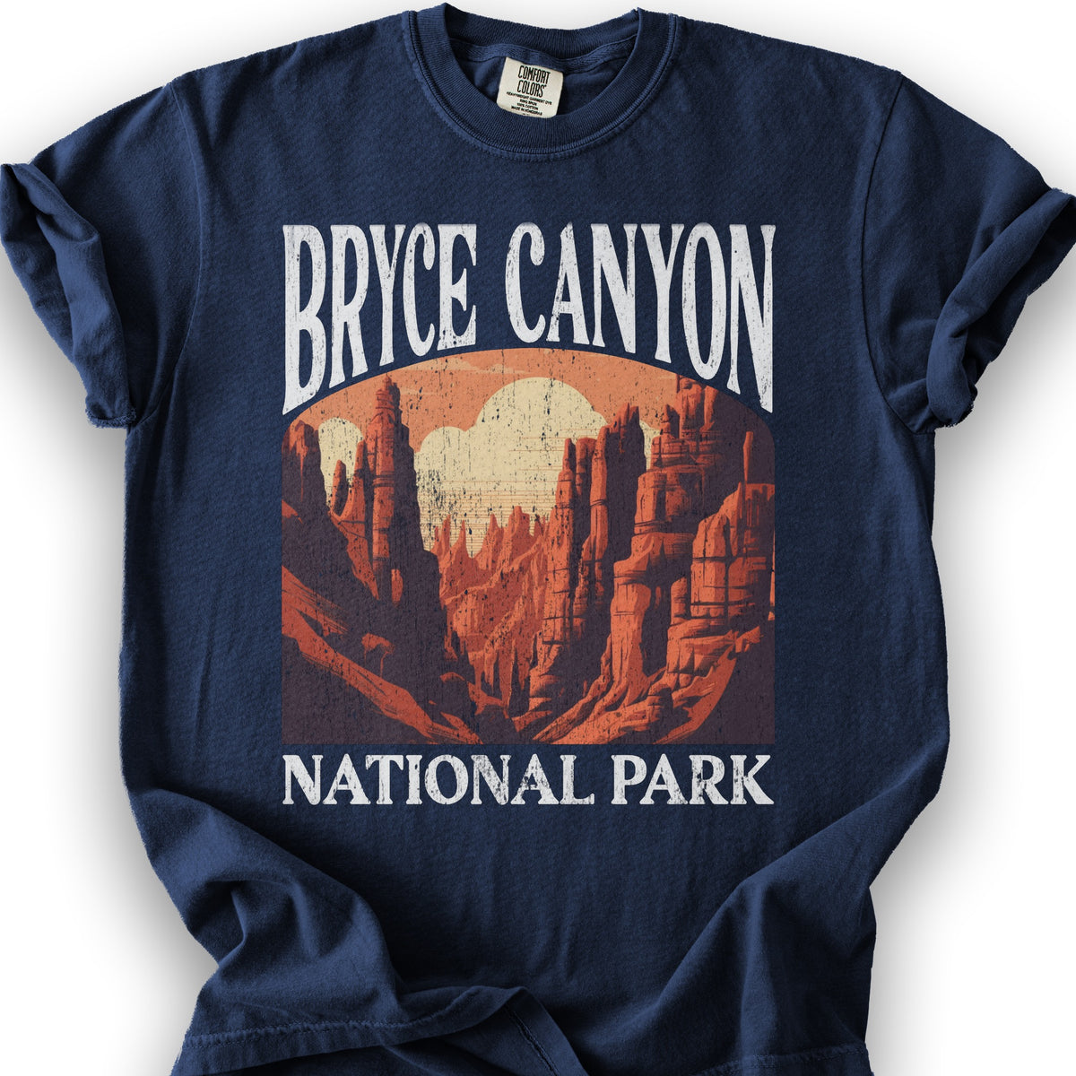 Bryce Canyon National Park "Big and Bold" T-Shirt - True Navy