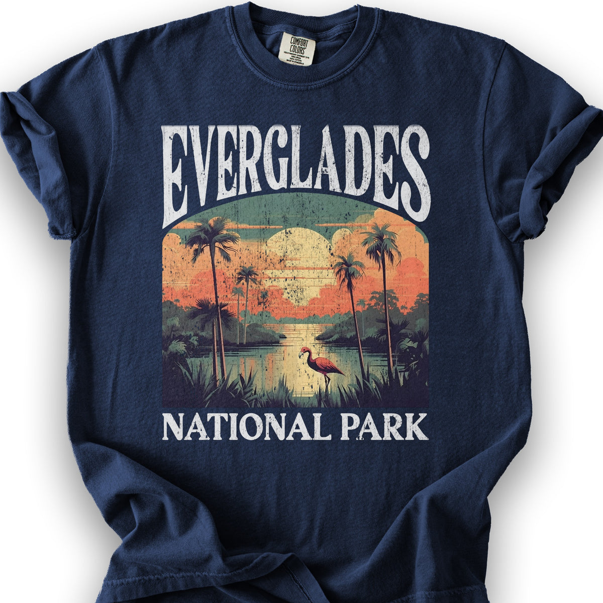 Everglades National Park "Big and Bold" T-Shirt - True Navy