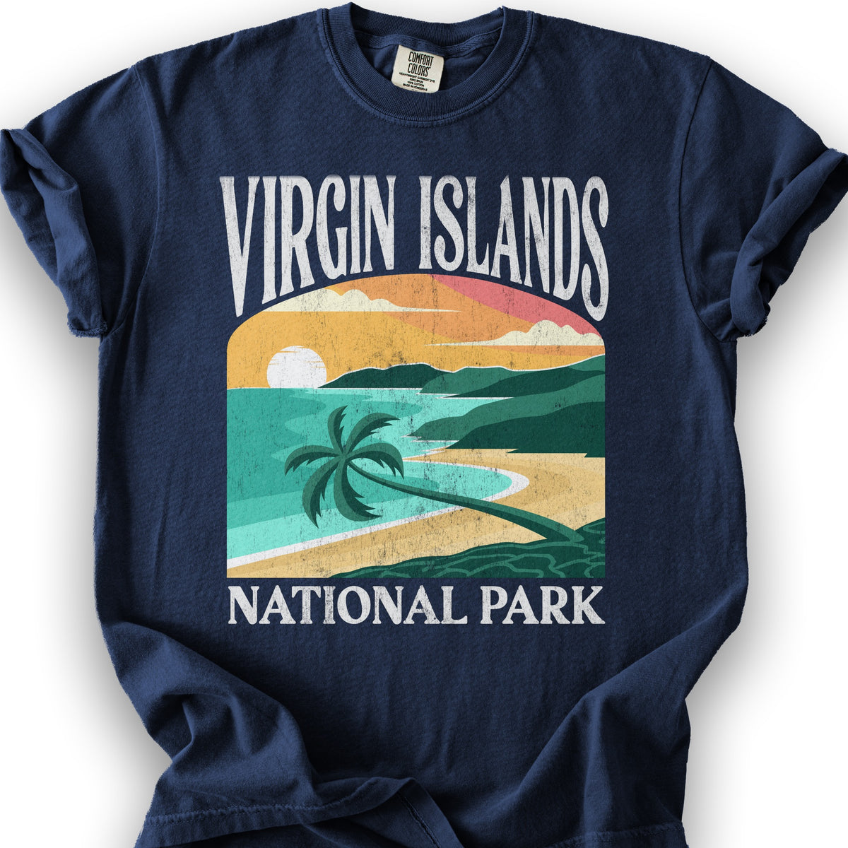 Virgin Islands National Park "Big and Bold" T-Shirt - True Navy