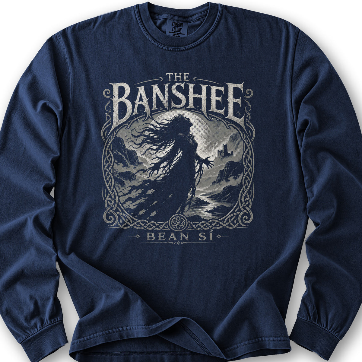 Banshee Bean Si Long Sleeve Shirt - True Navy