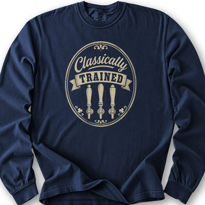 Classically Trained Long Sleeve Shirt - True Navy