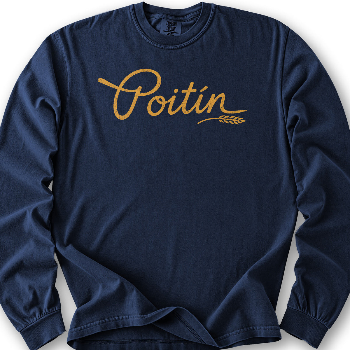 Poitín Long Sleeve Shirt - True Navy