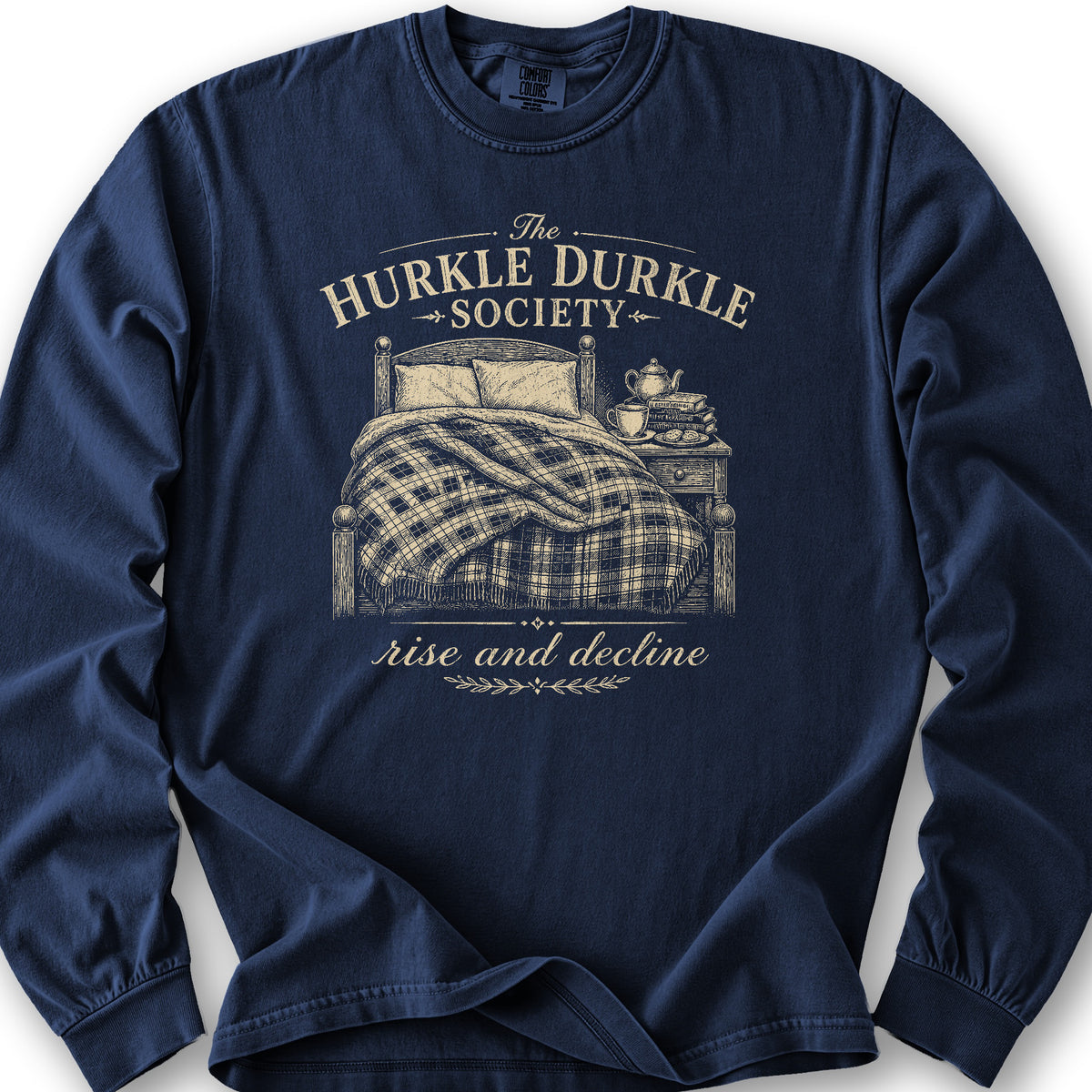 Hurkle Durkle Society Long Sleeve Shirt