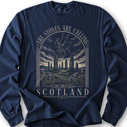 Scotland Stones Calling Long Sleeve Shirt