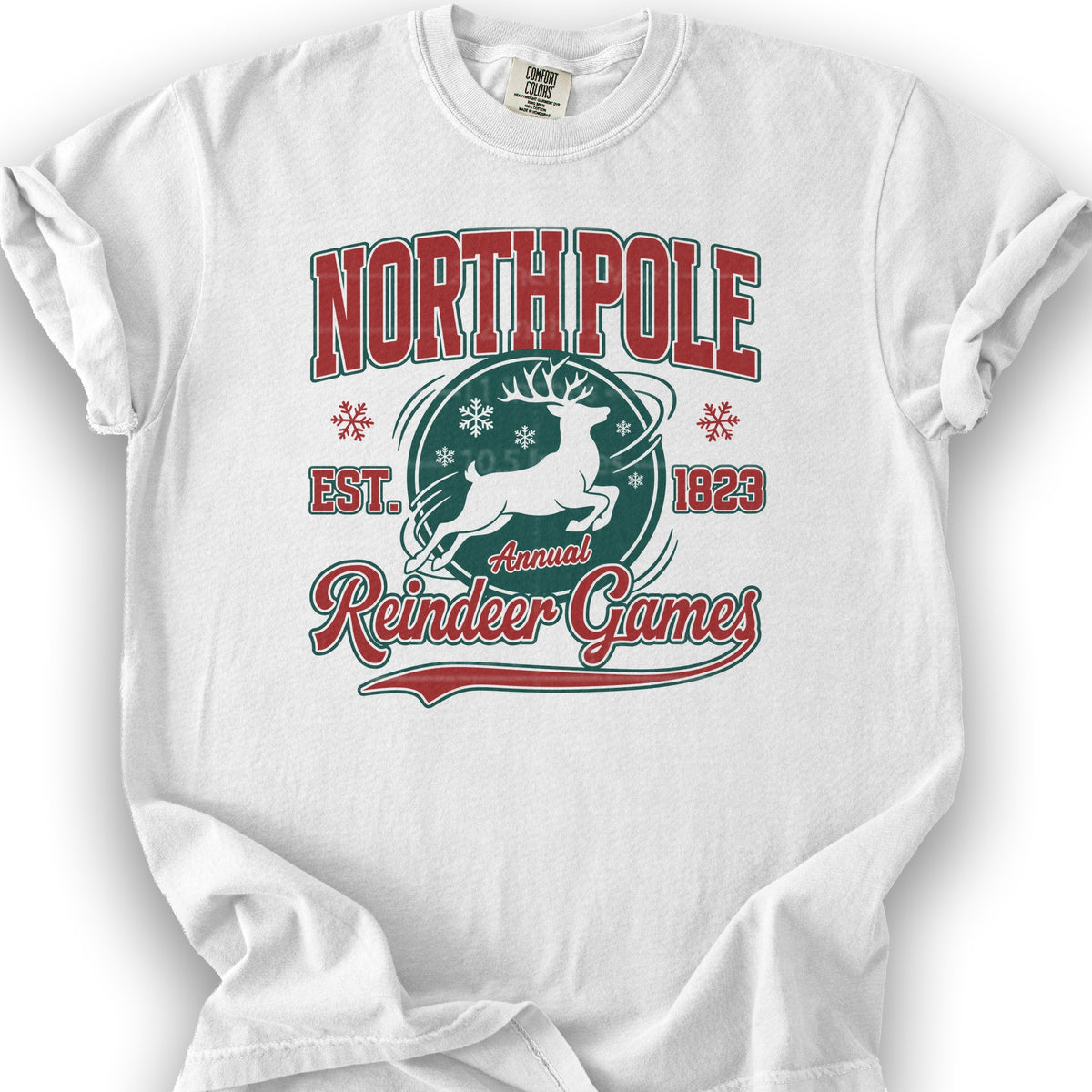 North Pole Annual Reindeer Games T-Shirt - White