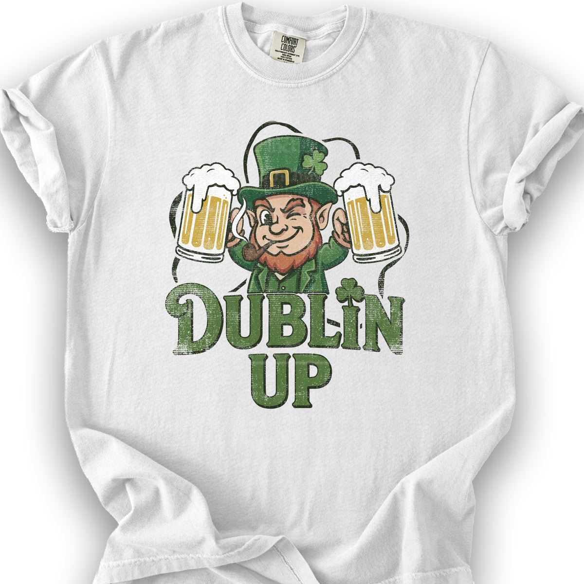 Dublin Up T-Shirt - White