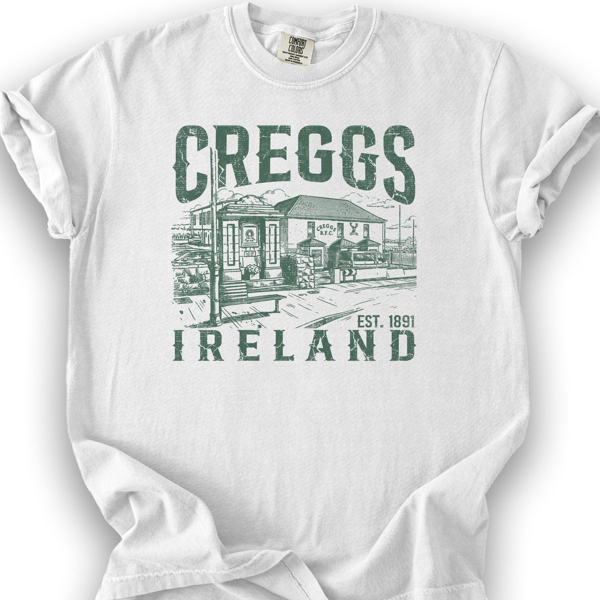 Creggs Ireland T-Shirt - White