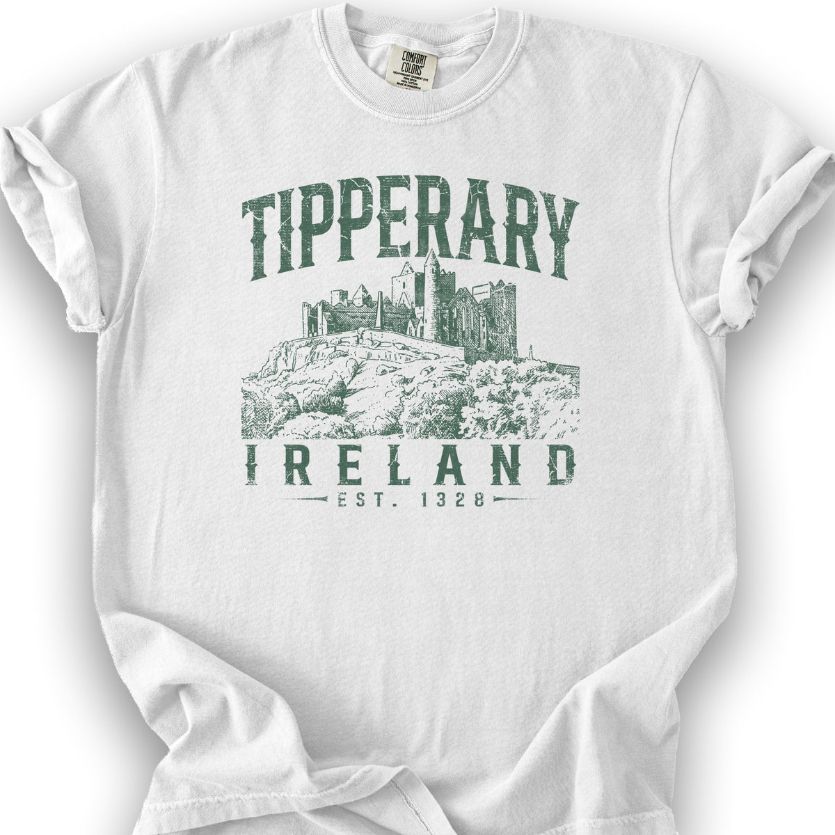 Tipperary Ireland Vintage T-Shirt - White