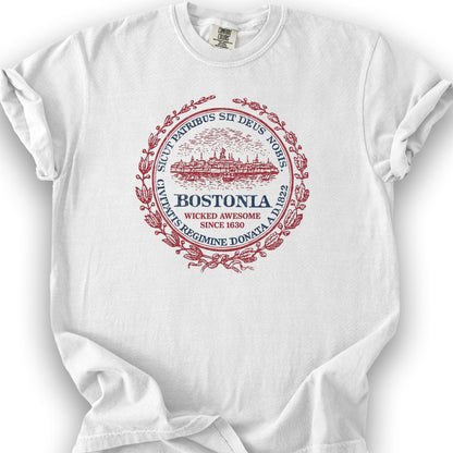 Bostonia Wicked Awesome T-Shirt - White