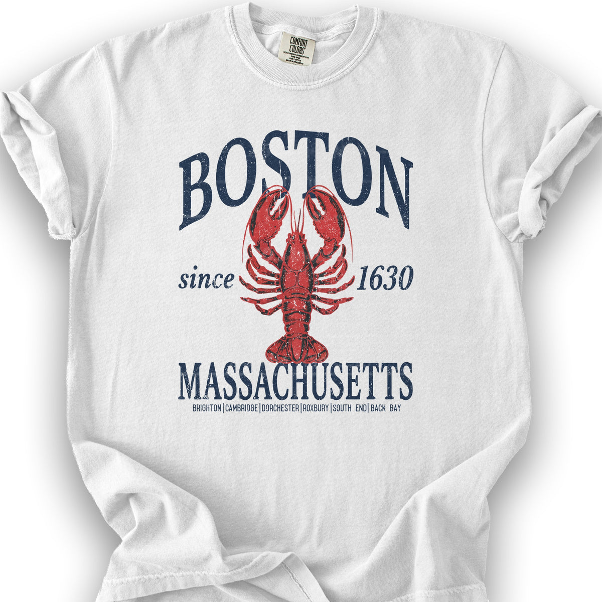 Boston Classic Lobster T-Shirt - White