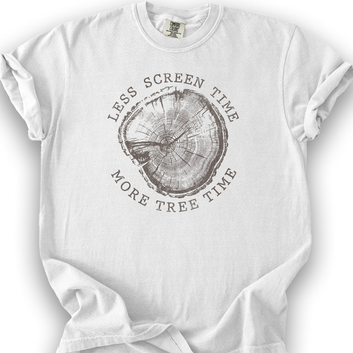 More Tree Time T-Shirt - White