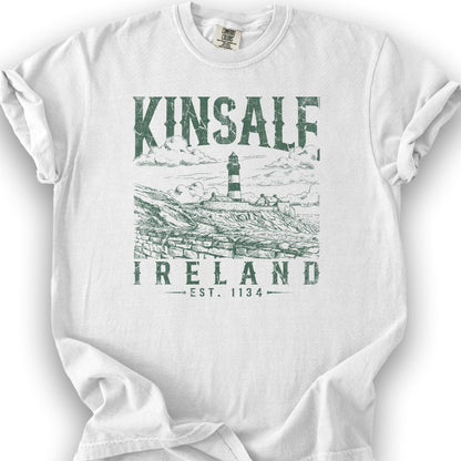 Kinsale Ireland T-Shirt - White