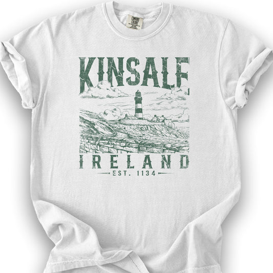 Kinsale Ireland T-Shirt - White