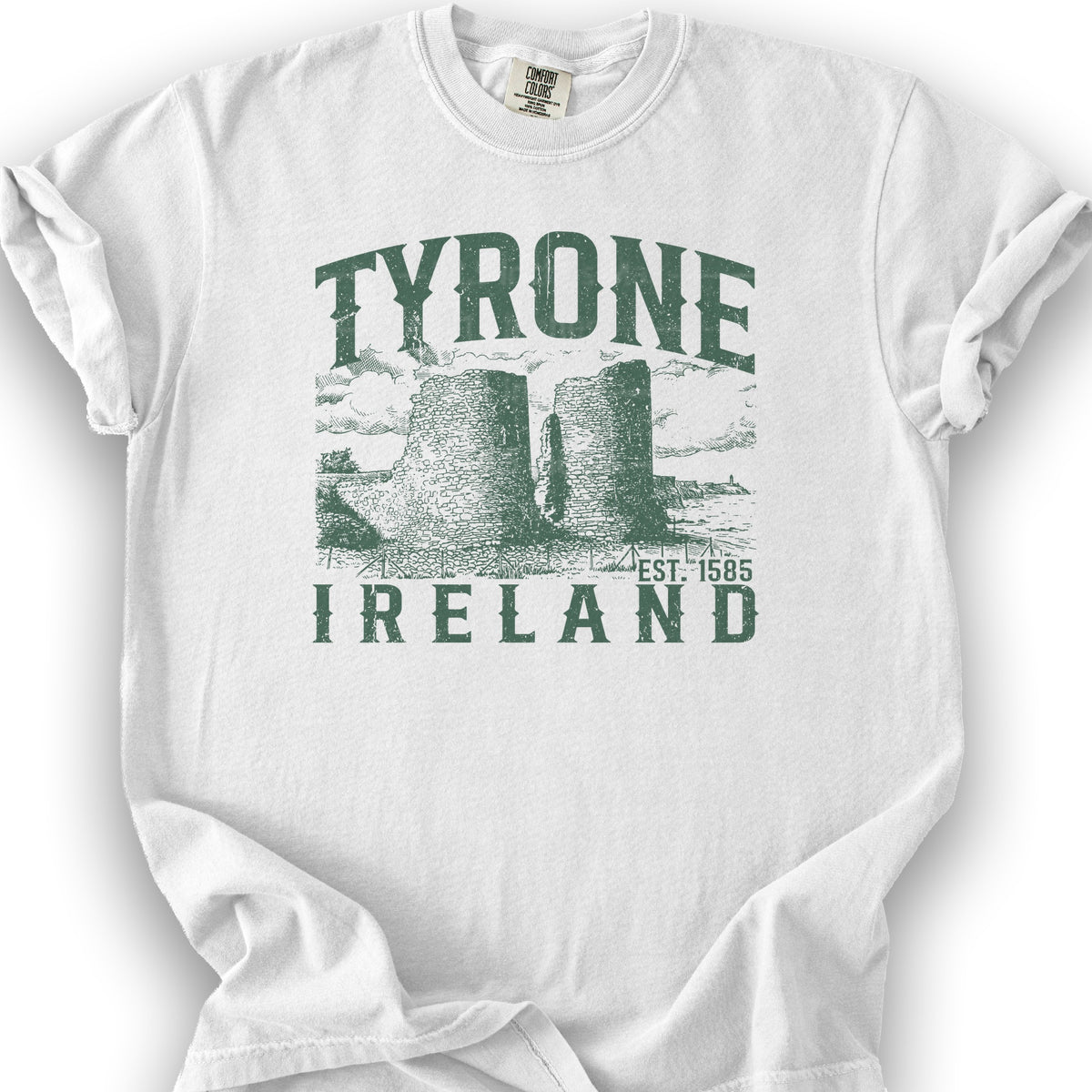 Tyrone Ireland T-Shirt - White