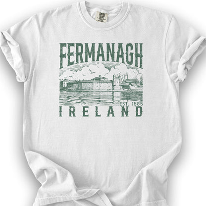 Fermanagh Ireland T-Shirt - White