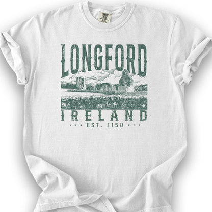 Longford Ireland T-Shirt - White