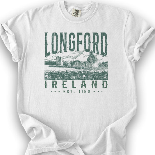 Longford Ireland T-Shirt - White