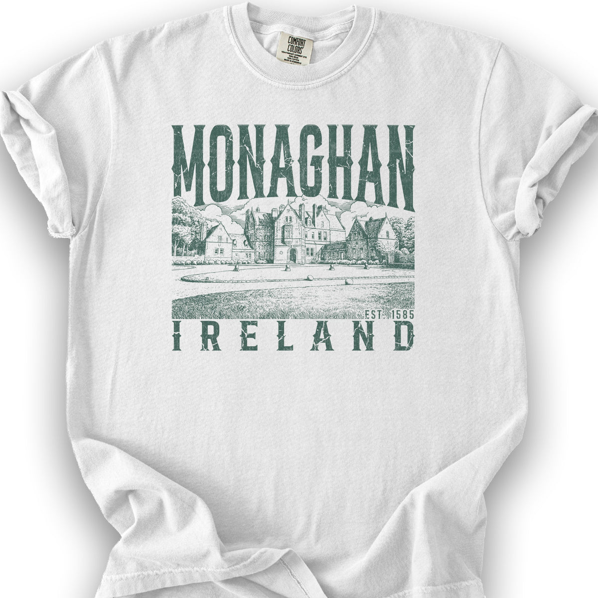 Monaghan Ireland T-Shirt - White