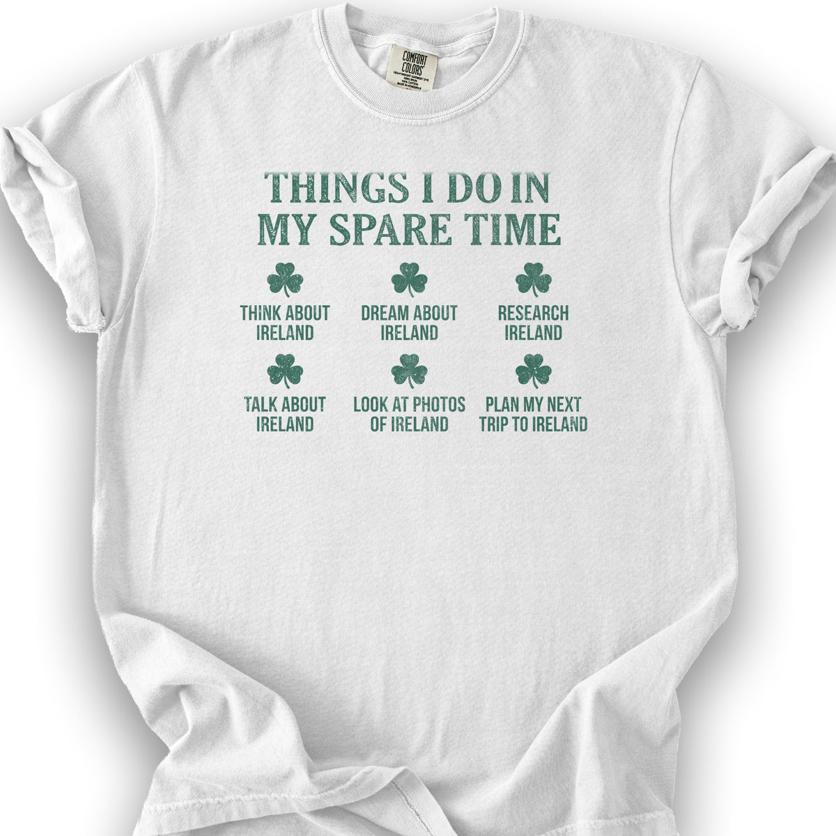 Ireland Spare Time T-Shirt - White