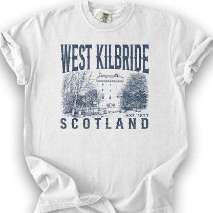 West Kilbride Sketch T-Shirt - White