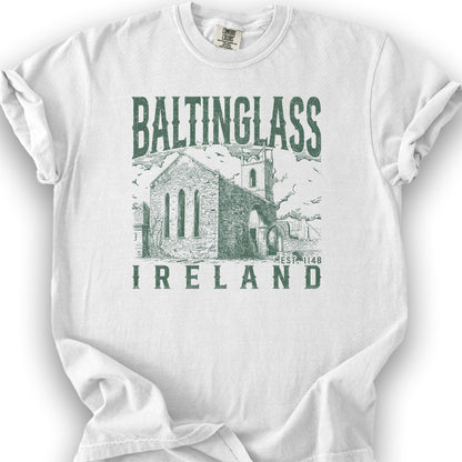 Baltinglass Ireland Sketch T-Shirt - White