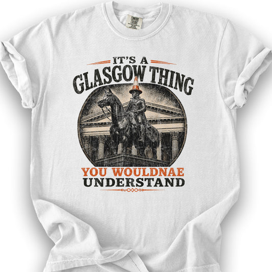 Glasgow Cone T-Shirt - White