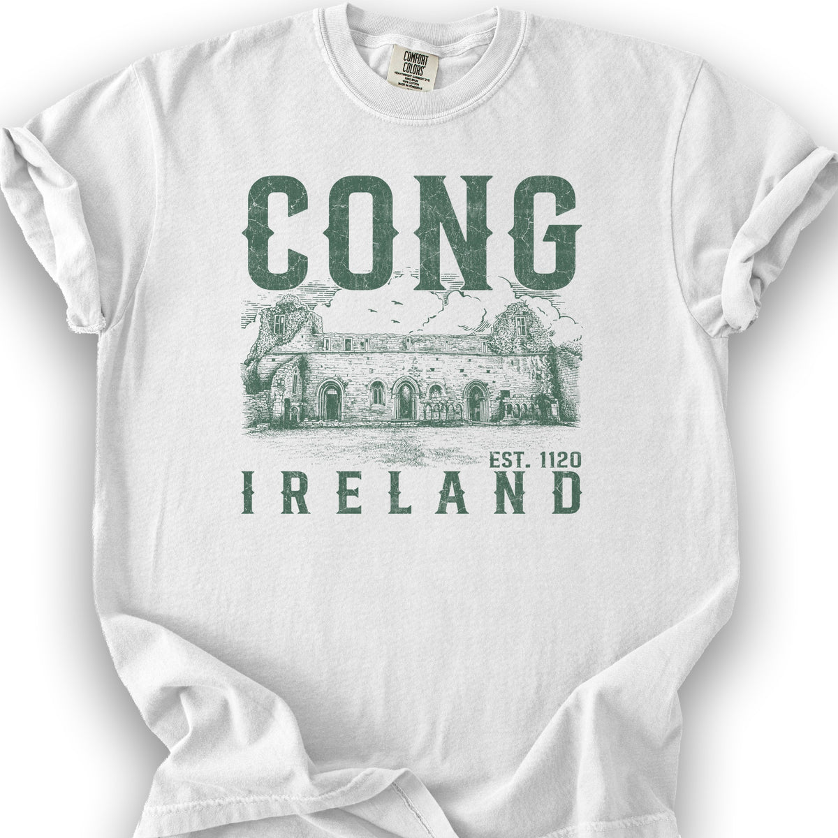 Cong Ireland Sketch T-Shirt - White