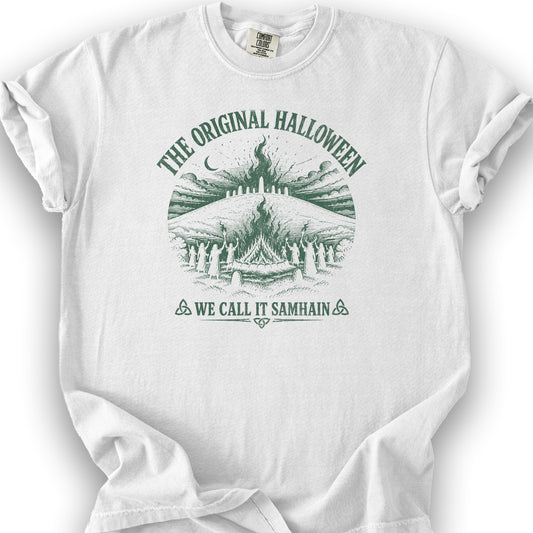 Original Halloween Samhain T-Shirt - White