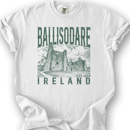 Ballisodare Ireland Sketch T-Shirt - White