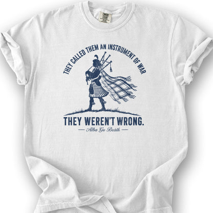 Instrument of War T-Shirt - White