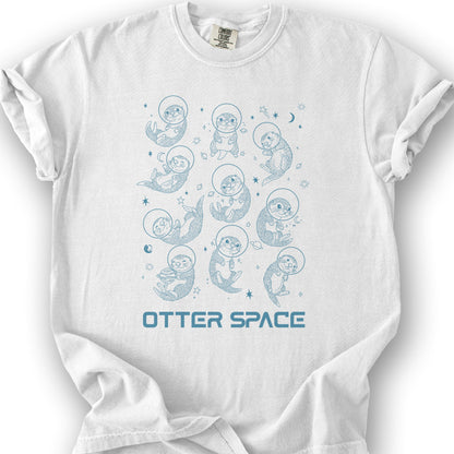 Otter Space T-shirt - White