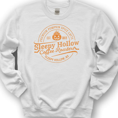 Sleepy Hollow Coffee Roasters Badge Sweatshirt - White