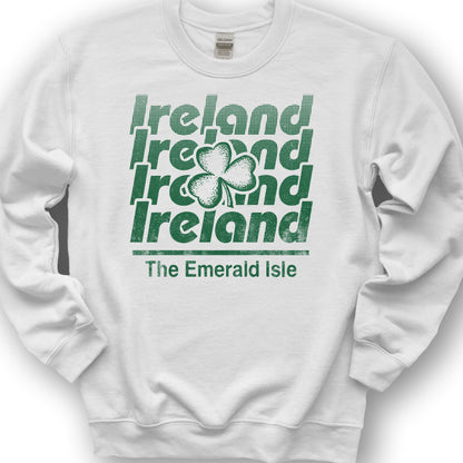Ireland Retro Echo Sweatshirt - White