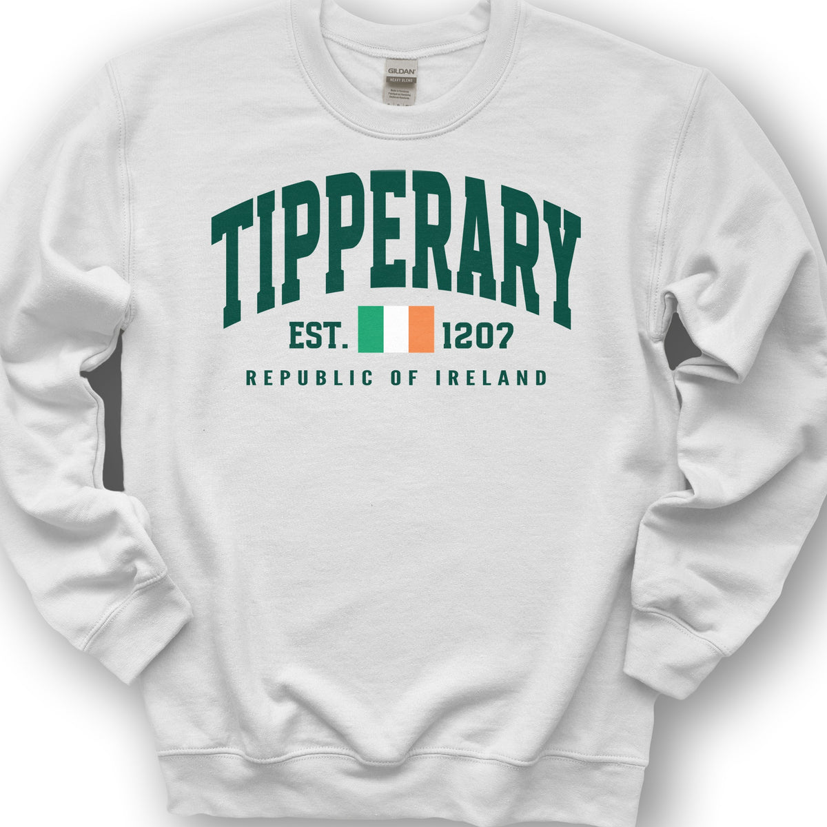 Tipperary Varsity Sweatshirt - White