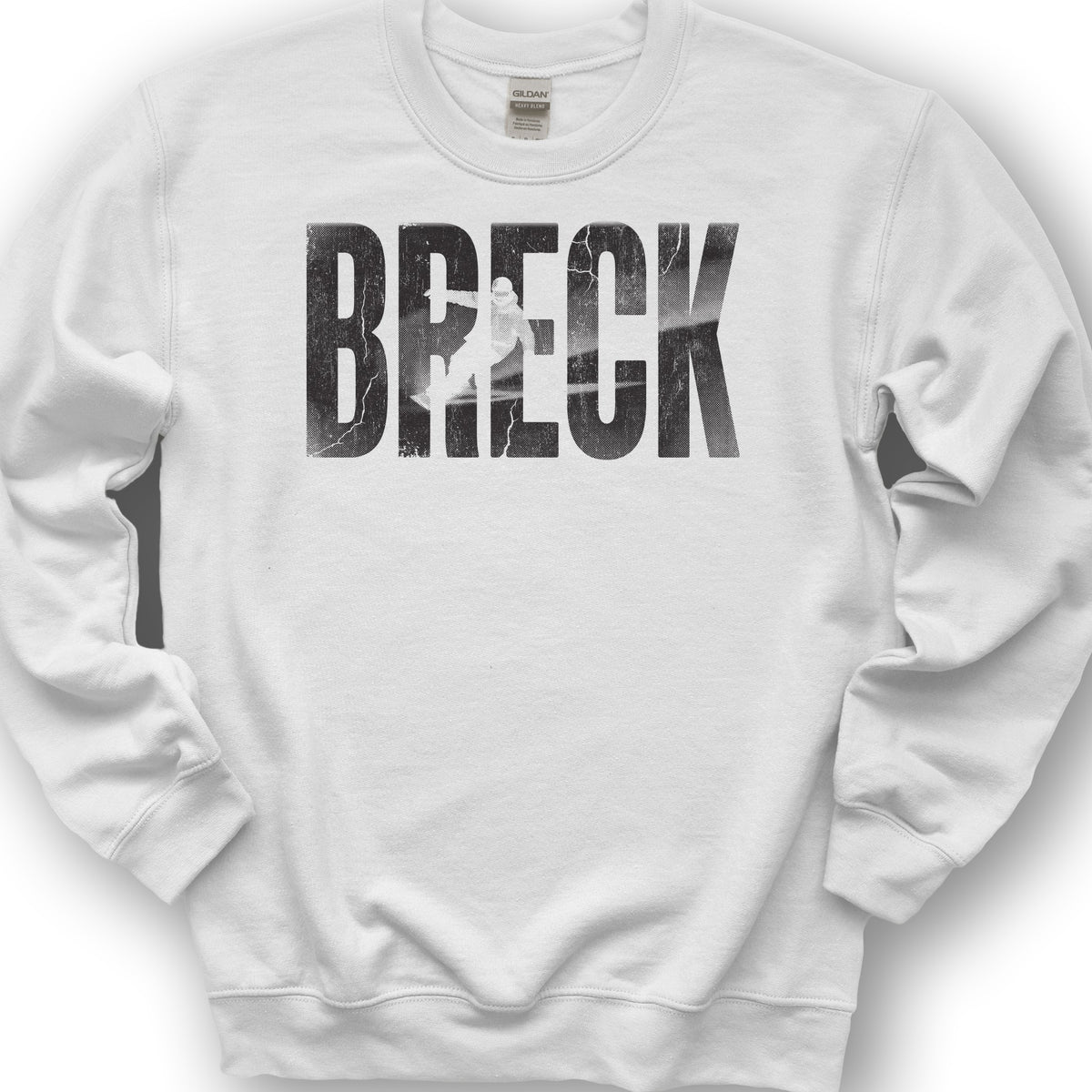 BRECK Snowboard Sweatshirt - White
