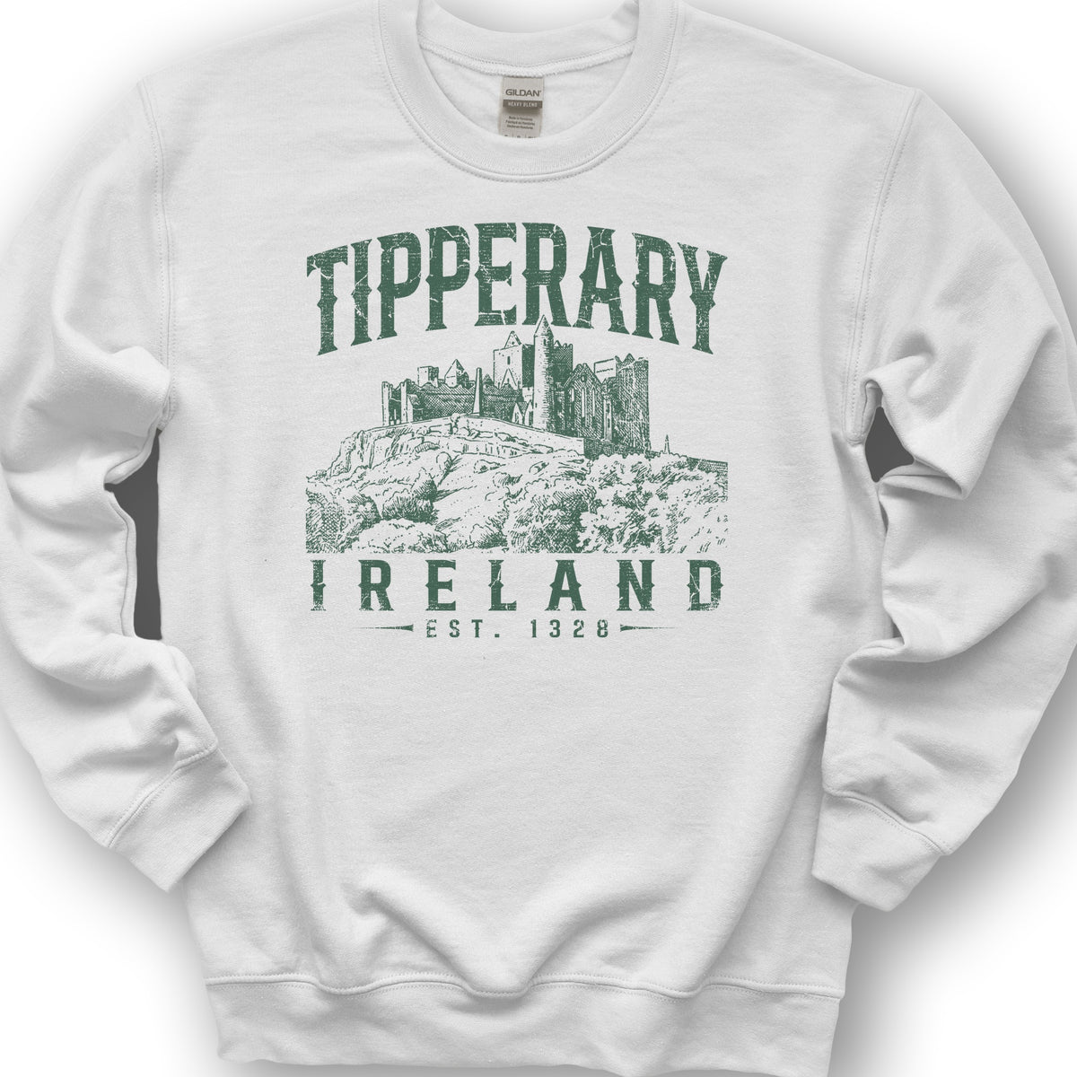 Tipperary Ireland Vintage Sweatshirt - White