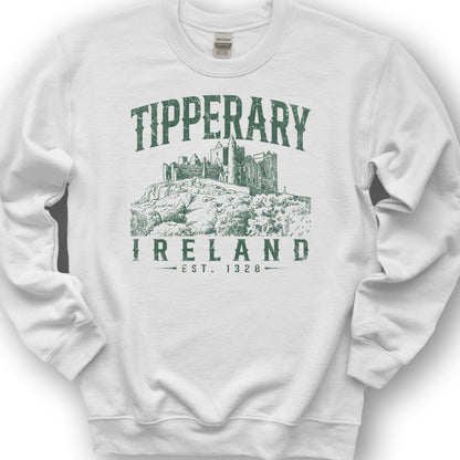 Tipperary Ireland Vintage Sweatshirt - White