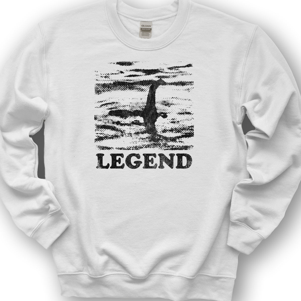 Loch Ness Legend Sweatshirt - White