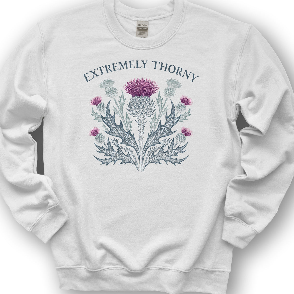 Extremely Thorny Sweatshirt - White