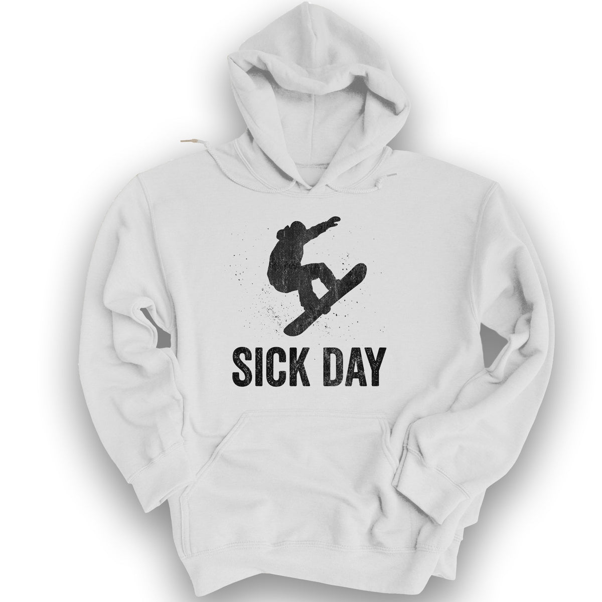 Sick Day Snowboard Hoodie - White